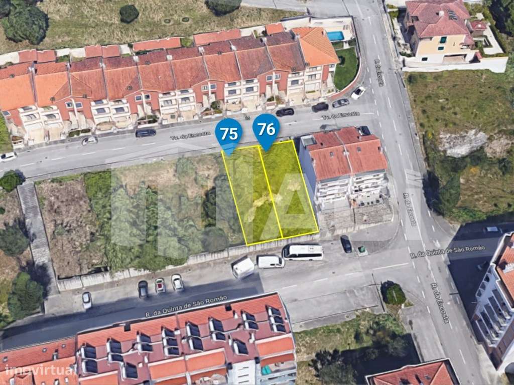 LOTE MORADIA GEMINADA - S. Romão, Leiria (com Projeto Aprovado) - Grande imagem: 3/3