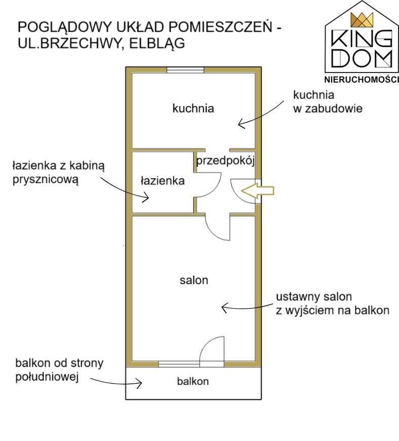Wyposażona kawalerka z dużym balkonem-Nad Jarem-9