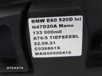 BMW E60 520D LCI N47 FOTELE KANAPA BOCZKI SKÓRA - 4