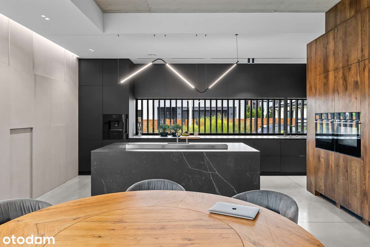 Nowoczesny parterowy dom prawie 6m wysokości, Luksus i elegancja-4