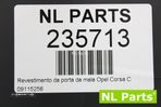 Revestimento da porta da mala Opel Corsa C 09115256 - 11