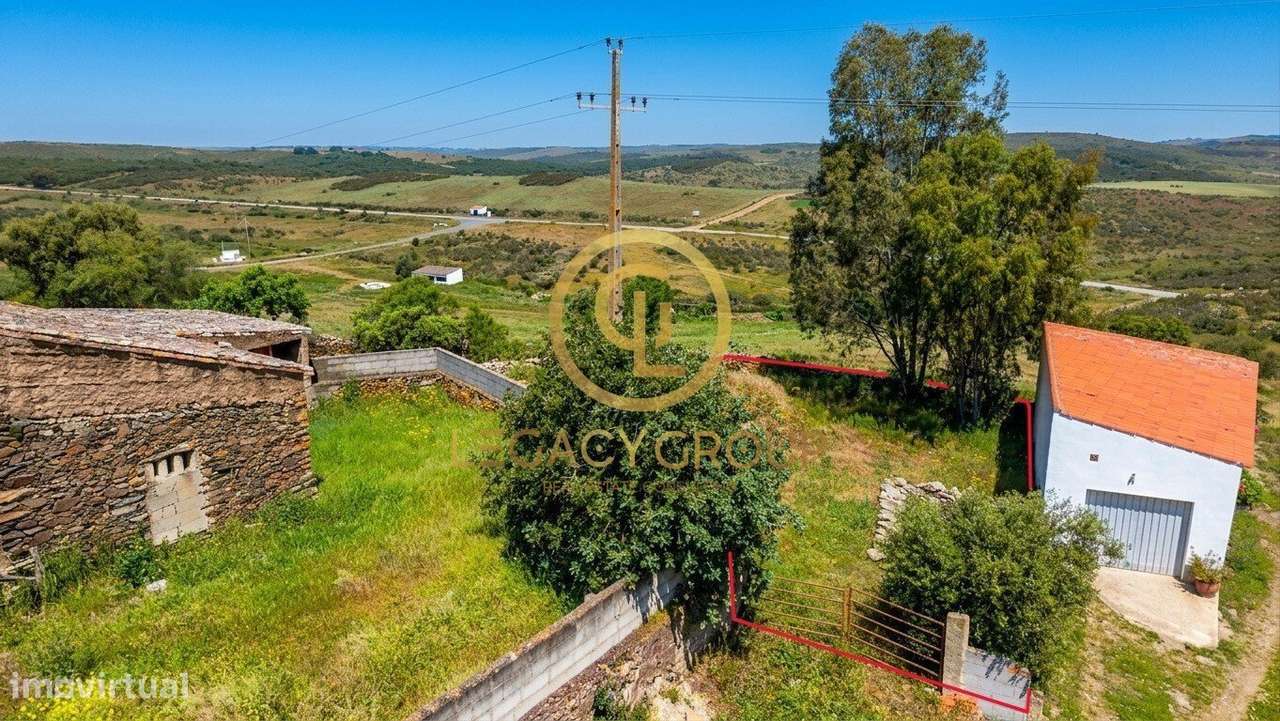 Casa Térrea T2+1 & Terreno Urbano - Diogo Martins, Mértola-34