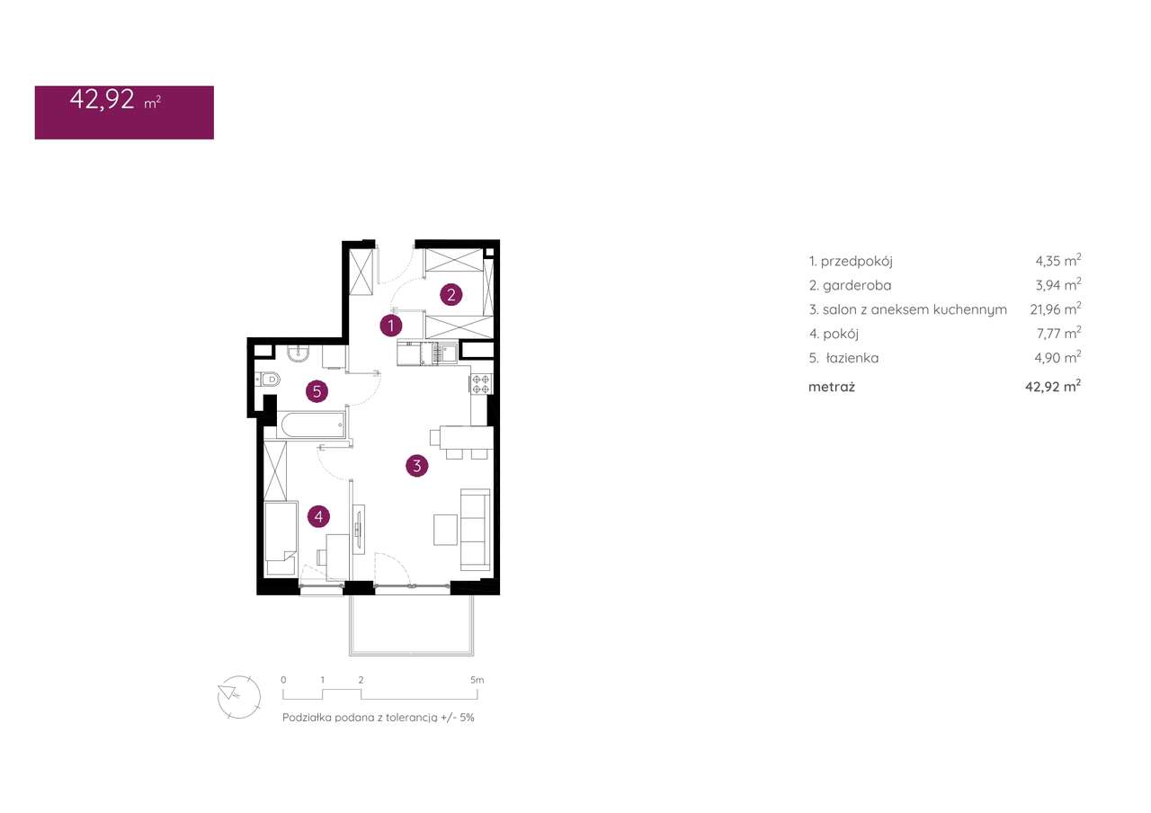 Garaż w cenie***Centrum w 16 minut**Pełna oferta - Pełny obrazek: 2/6