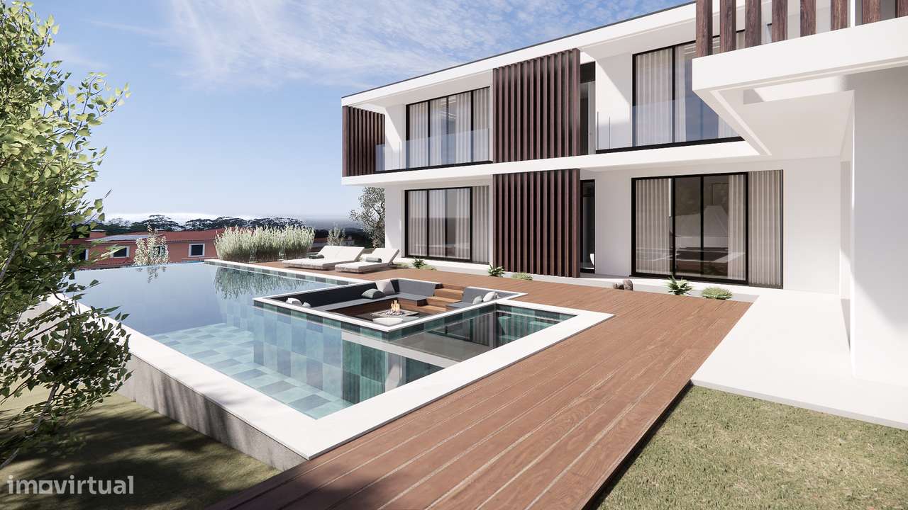 Moradia de Luxo T4+1 com Piscina Infinita e Jardim - Grande imagem: 2/40