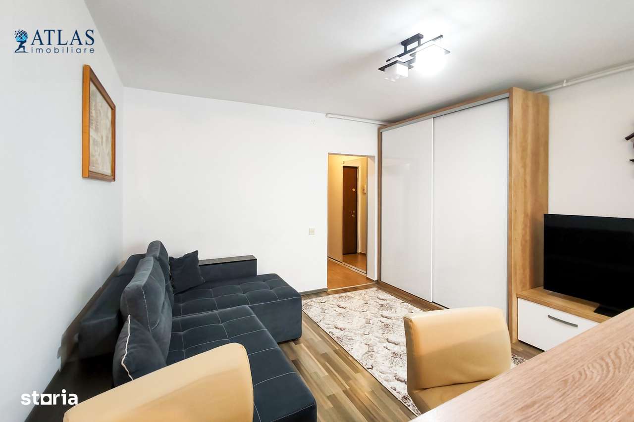 Garsoniera renovata complet, mobilata si utilata, et. 4/9, Noua-4