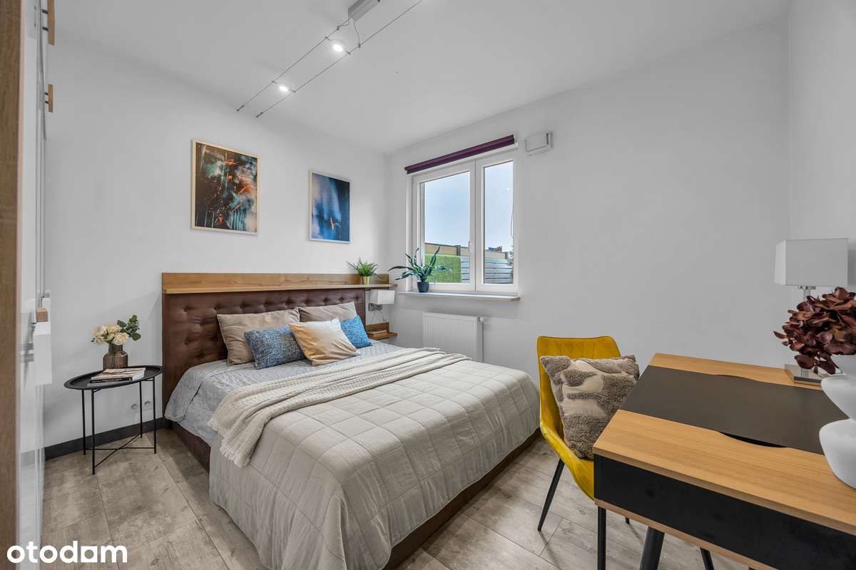 Dwa pokoje z ogródkiem 26 m2| Metro-1