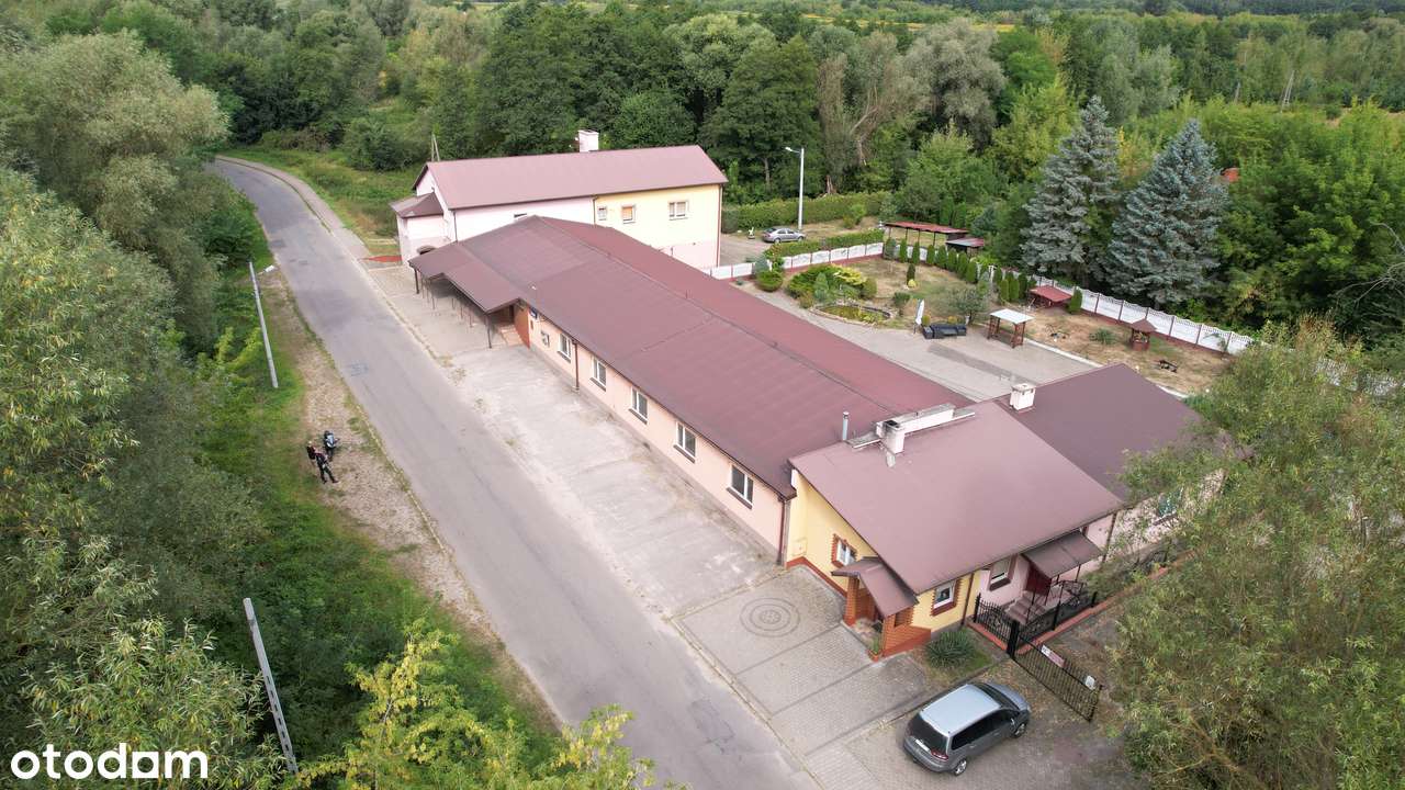 OBIEKT HANDLOWO-USŁUGOWY O POW.969M2+BUD. GOSP\DZIAŁKA 8266M2\ĆMIELÓW-3