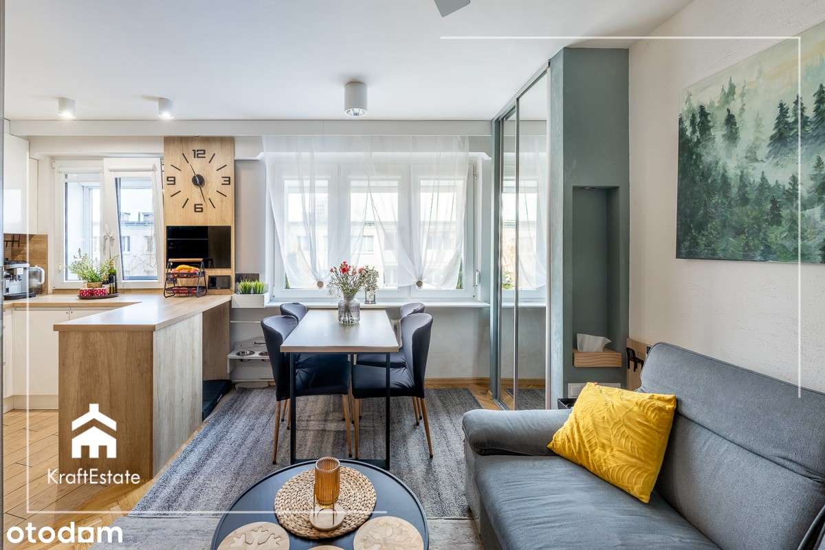 2 pokoje 44m² Rataje, loggia, świetna lokalizacja-1