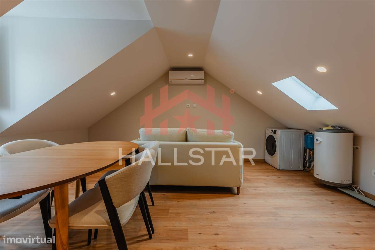 Apartamento T2 Novo / Cozinha Equipada / Vista Castelo de Leiria-6