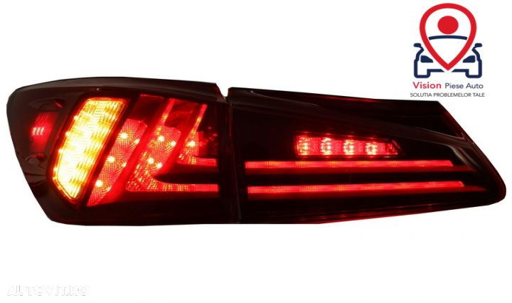 Stopuri LED Light Bar Facelift New XE30 Design Rosu Clar Tuning Lexus - 6