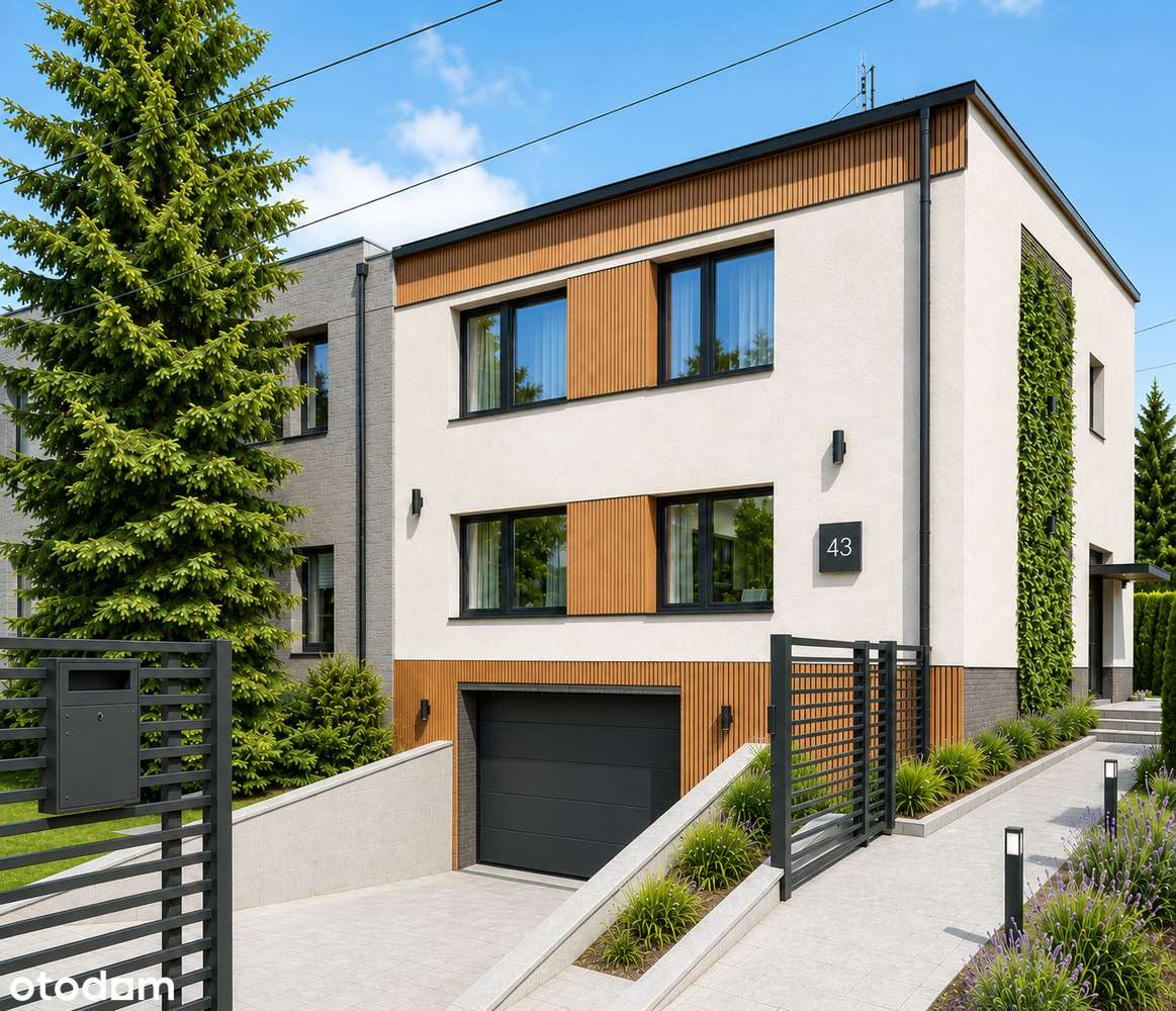 Bliźniak na Stokach | 120 m² + pełna piwnica | działka 391 m²