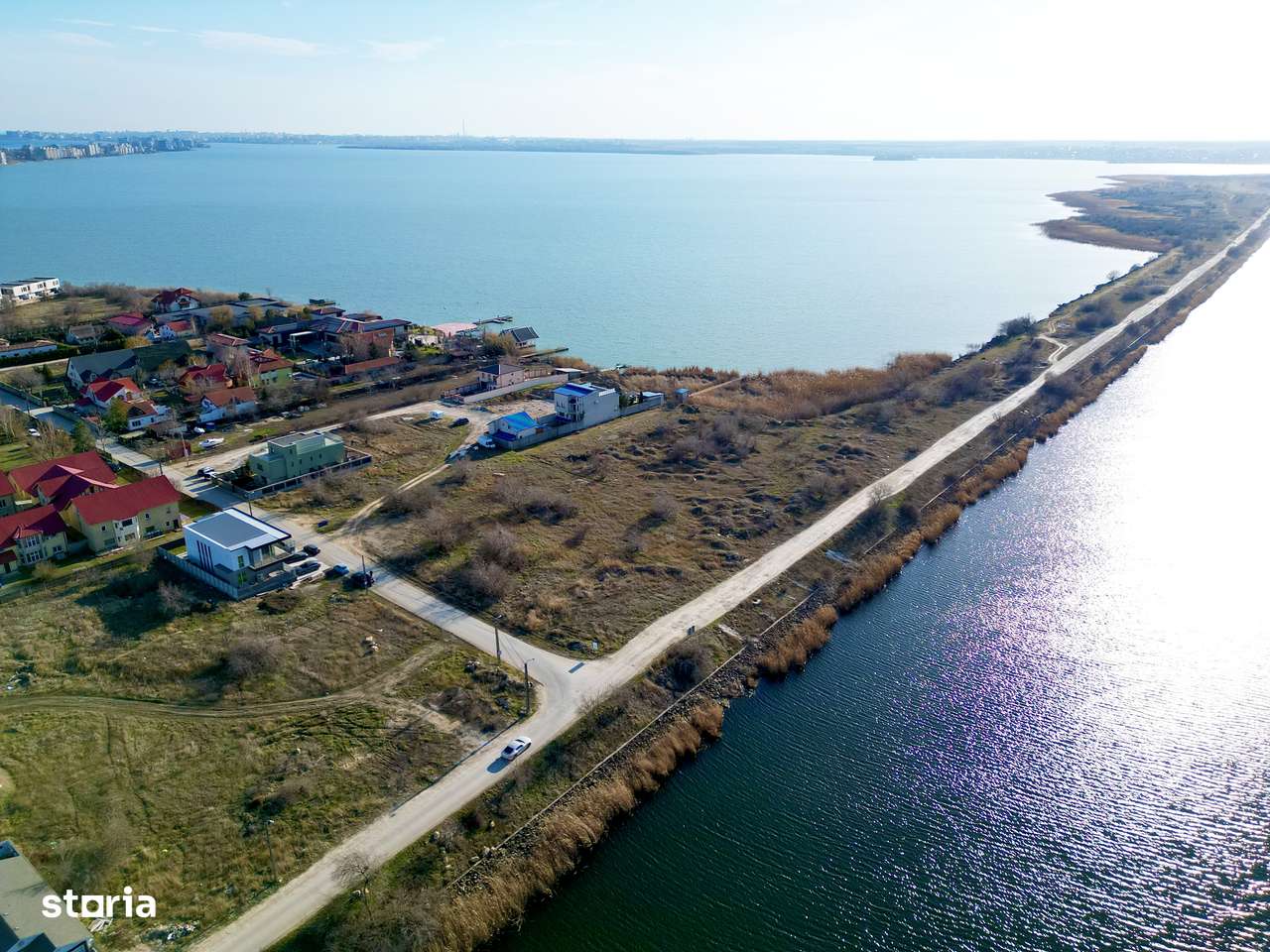 Teren de vanzare Mamaia Sat primul rand la lacul Siutghiol - Imagine principală: 4/4