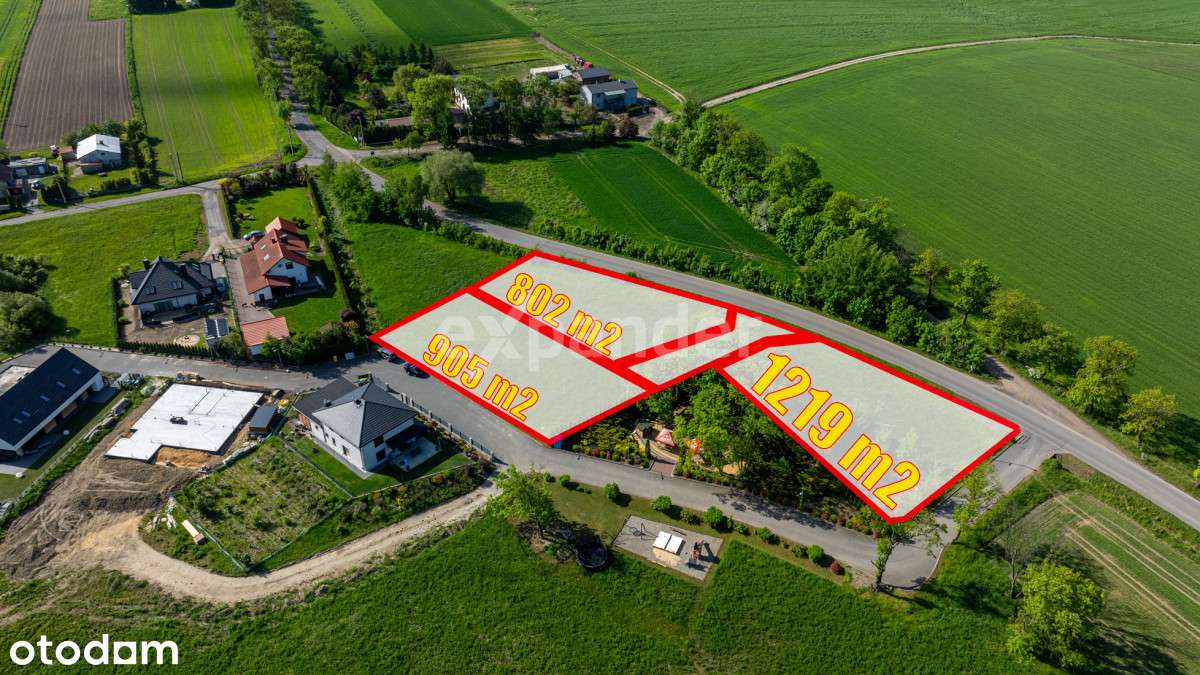 Działka wśród terenów zielonych z ładnymi widokami - Pełny obrazek: 2/20