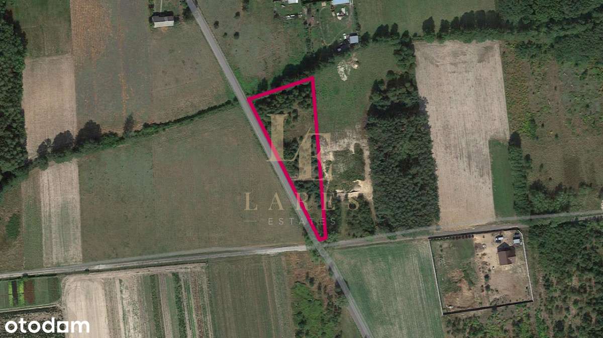 Działka budowlana 3300 m² w miejscowości Kury - Pełny obrazek: 4/5