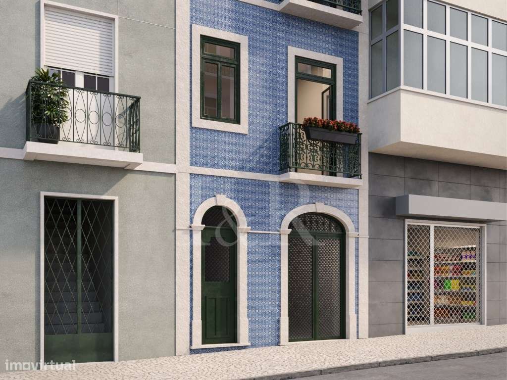 Estúdio espaçoso localizado nos Anjos, Lisboa - Grande imagem: 5/17