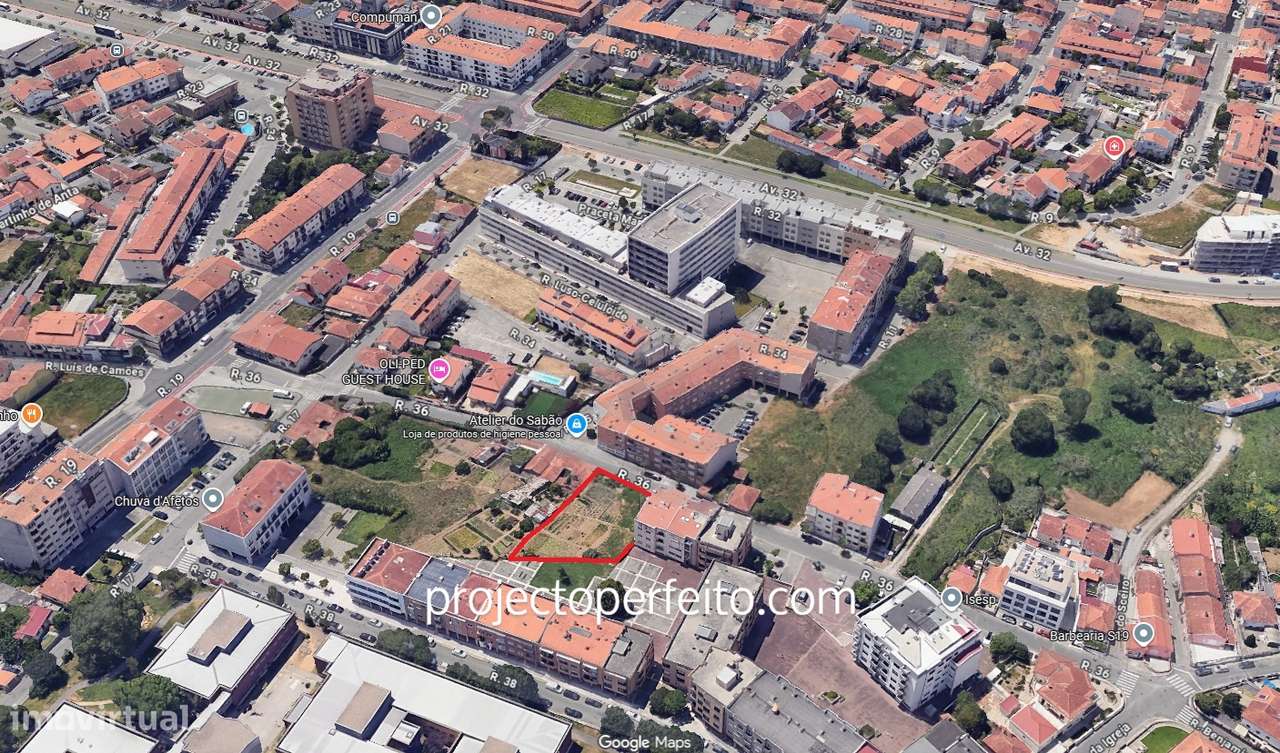 Terreno Urbano  Venda em Anta e Guetim,Espinho - Grande imagem: 2/8