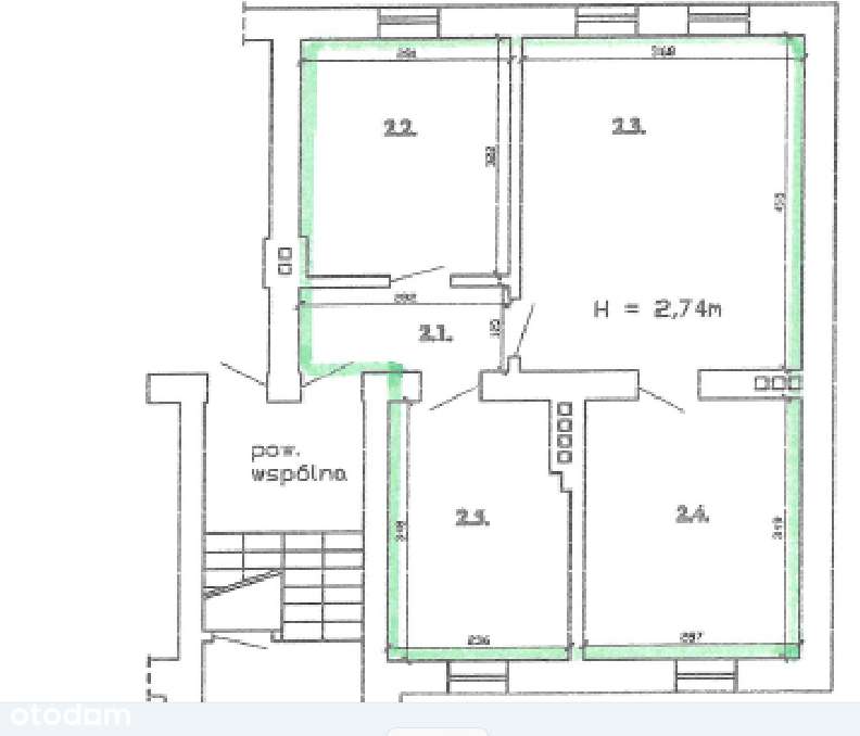 Lokal mieszkalny nr 2 w Werkowie 22-1