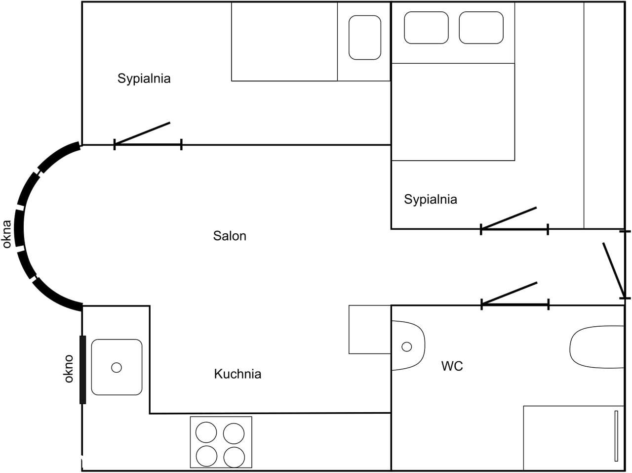 3 pokoje, po generalnym remoncie-5