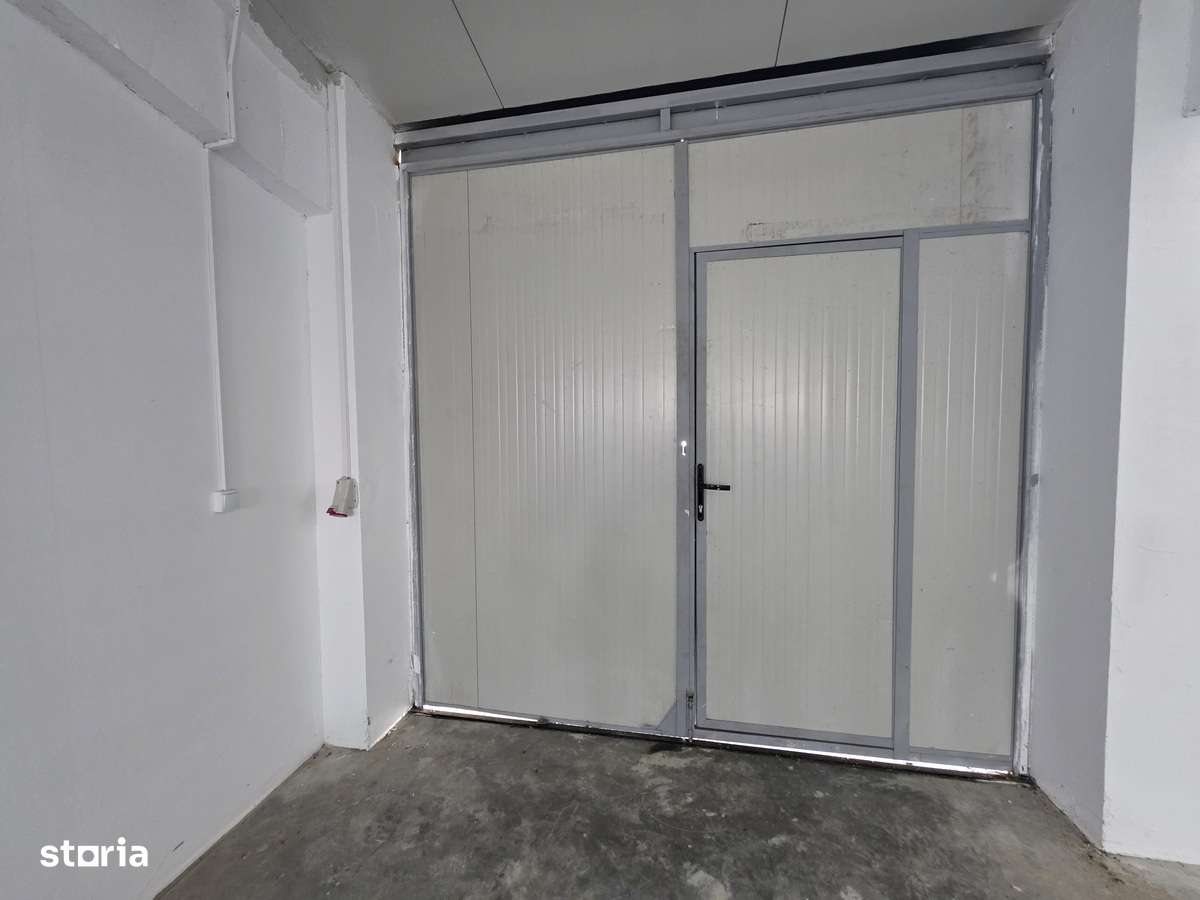 DE INCHIRIAT HALĂ PROFESIONALĂ  TOMEȘTI 165 MP  600 EURO (tva inclus) - Imagine principală: 4/6