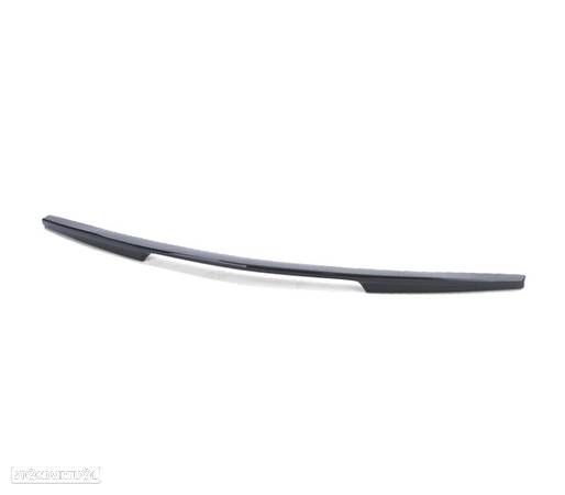 AILERON SPOILER TRASEIRO PARA MERCEDES C207 COUPE CABRIO 09- LOOK AMG PRETO BRILHANTE - 2