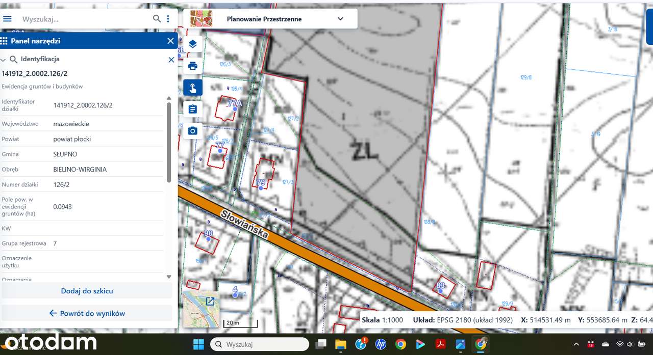 Teren inwestycyjny 5,76 ha – pod zabudowę mieszkaniową 1 ha 2365 m²-14