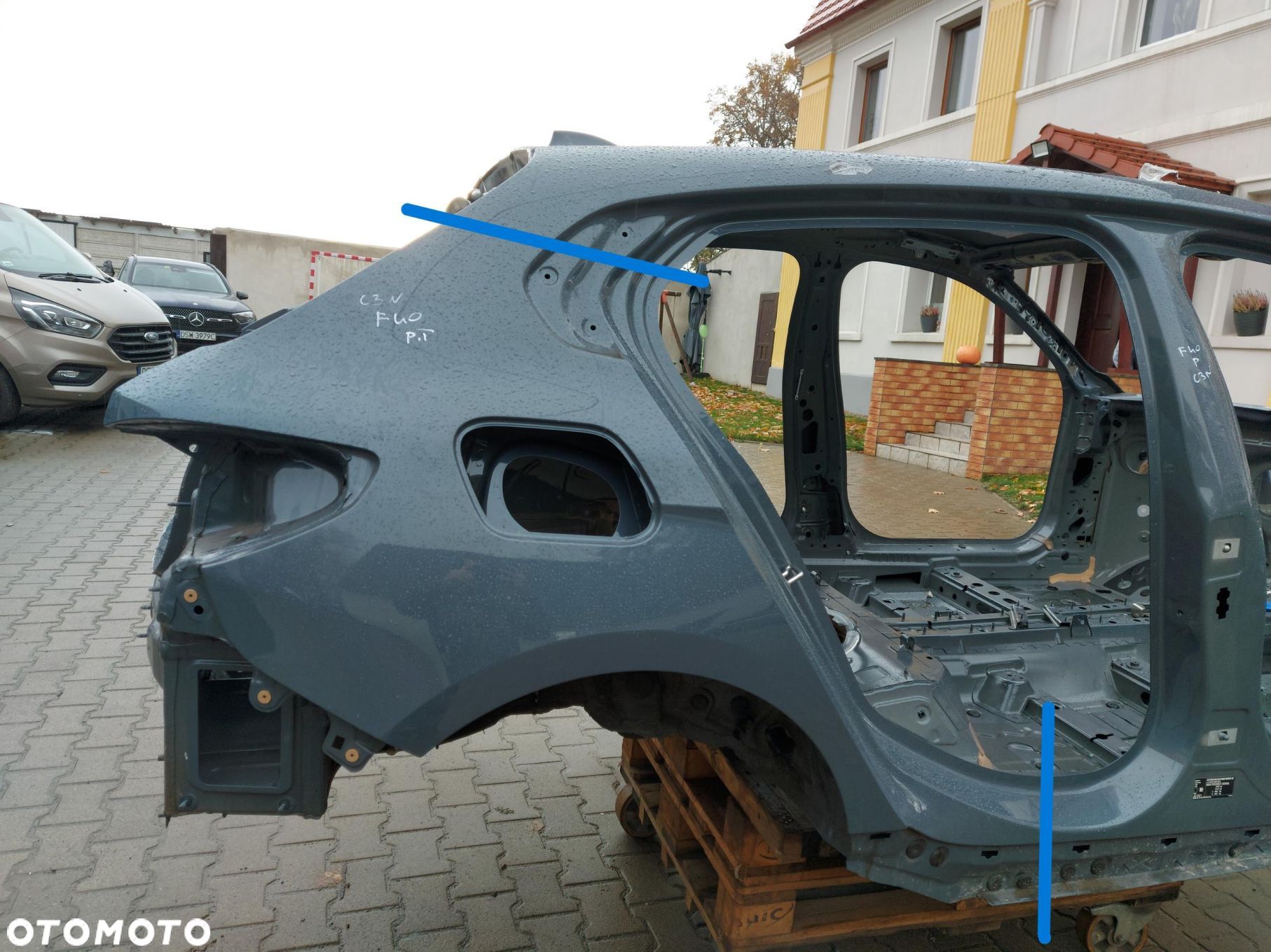 BMW F40 118i błotnik ćwiartka prawa tył tylna kolor c3n - 1