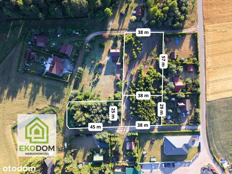 3 działki pod zab. letniskową w miejscowości Pawełki, pow. lubliniecki - Pełny obrazek: 4/14