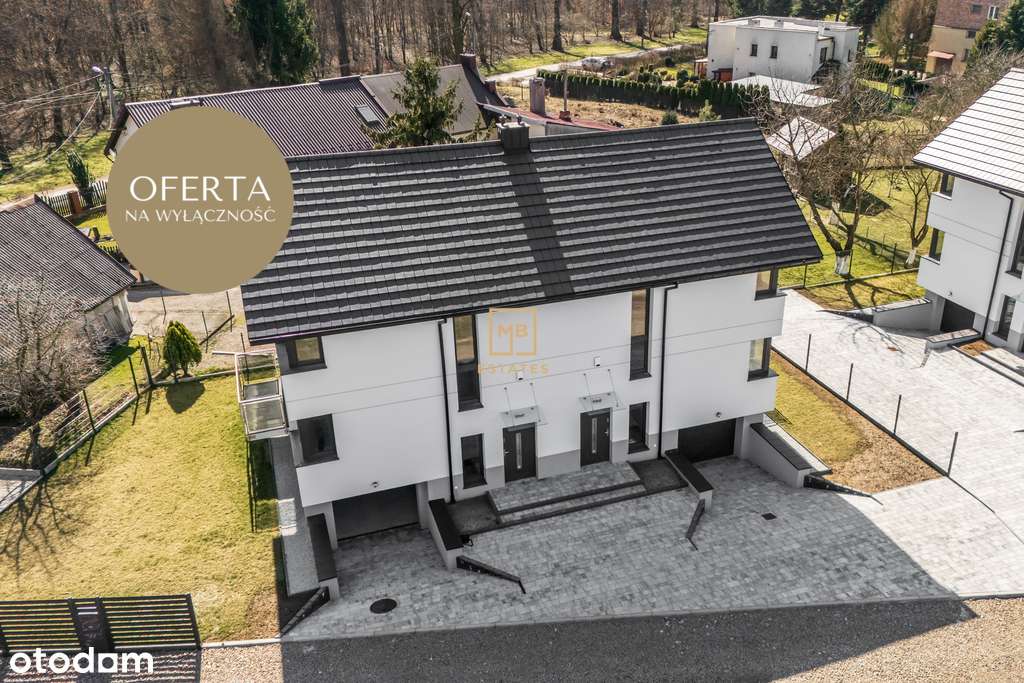 Nowoczesny dom z garażem w zabudowie bliźniaczej - Pełny obrazek: 5/20