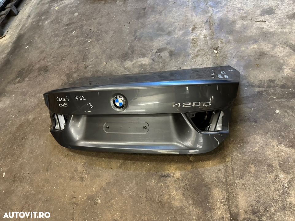Capota portbagaj complet BMW seria 4 coupe F32 an 2013-2019 - 2