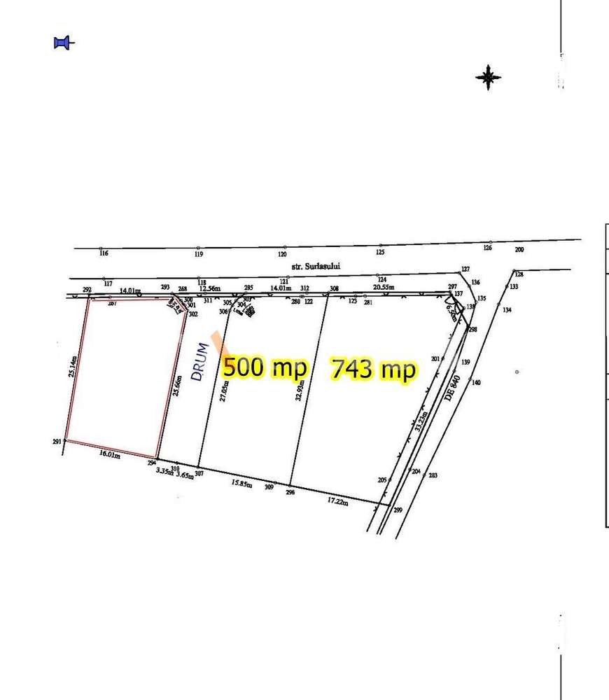 Teren intravilan 500 mp Stupini-6
