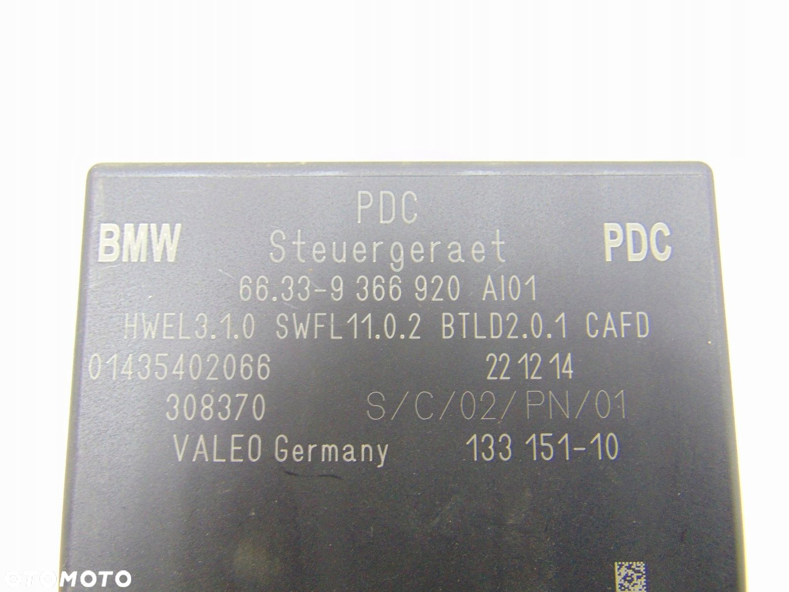 MODUŁ STEROWNIK PDC BMW X3 F25 X4 F26 9366920 - 3