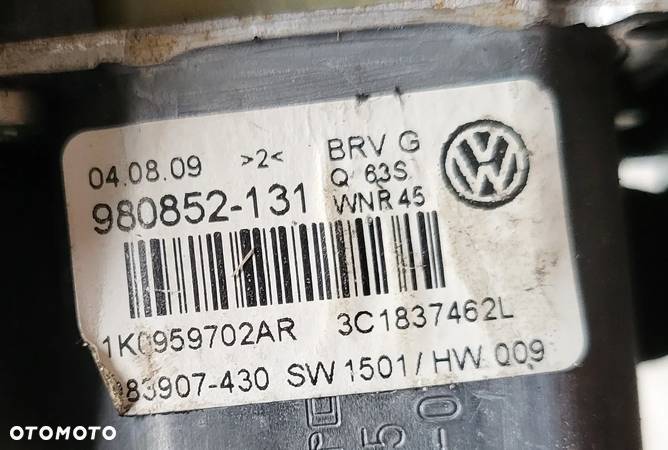 VW PASSAT B6 SILNICZEK SZYBY PRAWY PRZÓD 1K0959702AR - 3