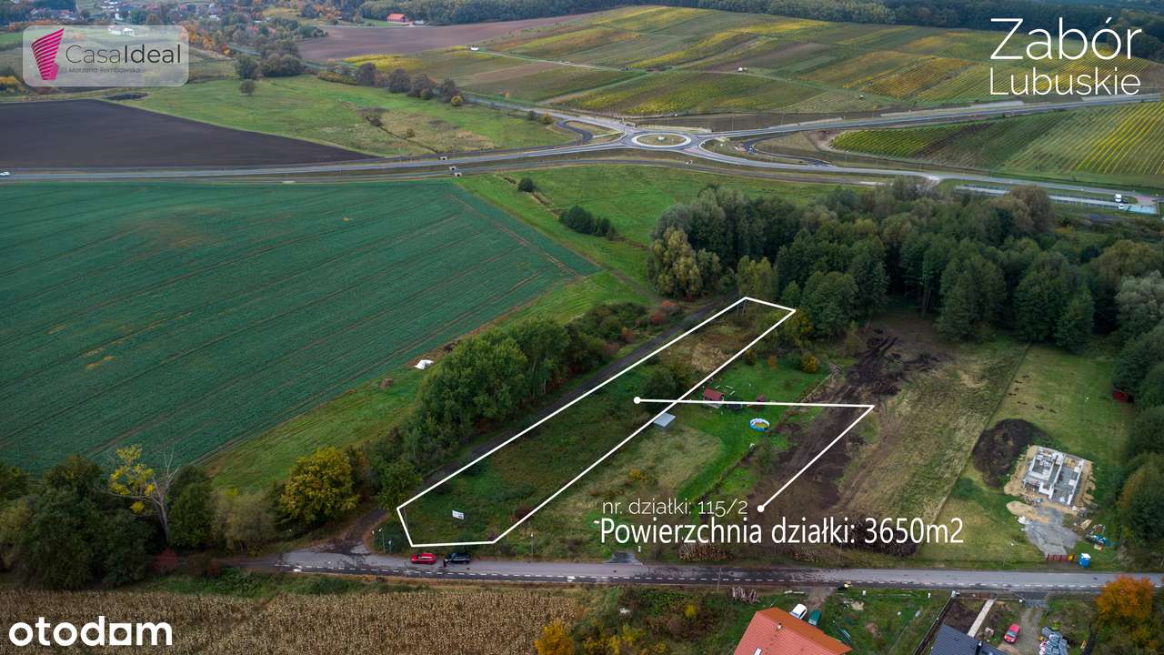 Na sprzedaż działka budowlana, urocza przestrzeń wśród lasów i winnic!-2