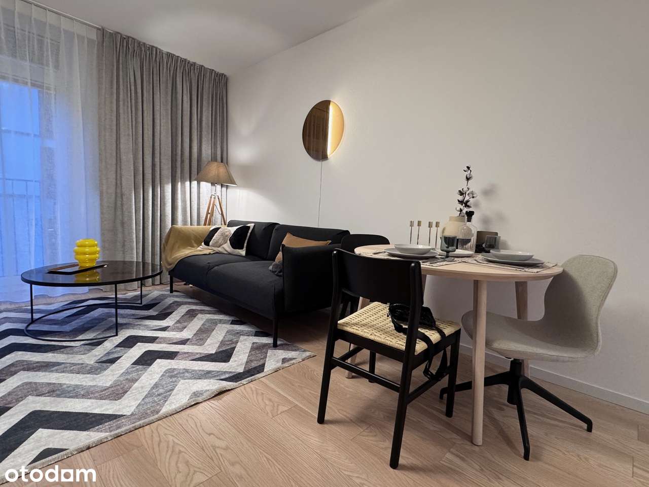 Kawalerka Browary Warszawskie Jasna, przytulna, z wydzieloną sypialnią - Pełny obrazek: 2/7