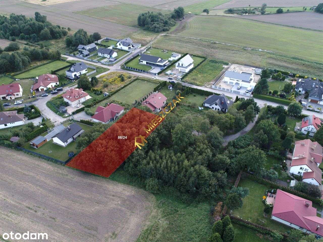 atrakcyjna działka pod budowę domu Koszalin Radusz-2