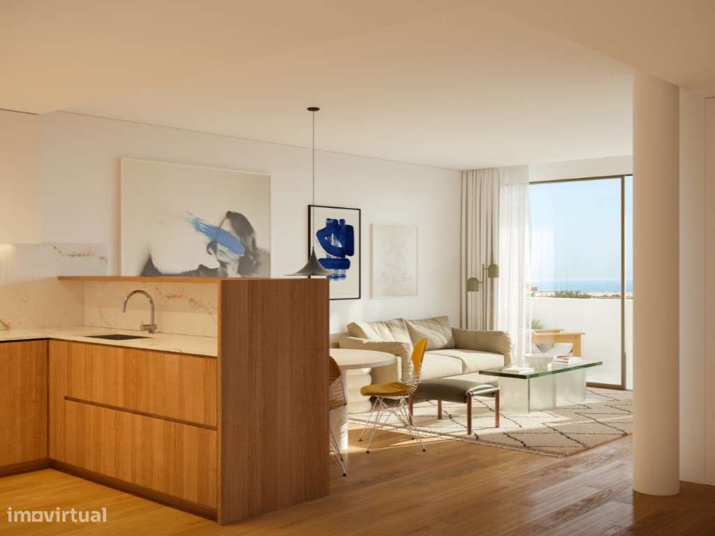 Apartamento T0 em Condomínio Privado na 1ª Linha de Mar | Forte S. ... - Grande imagem: 4/21