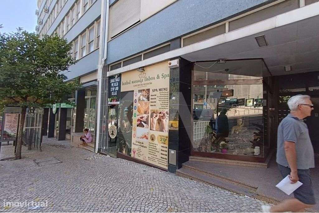 Loja Rua Conde Redondo no Marquês de Pombal com 294m2 - Grande imagem: 2/25