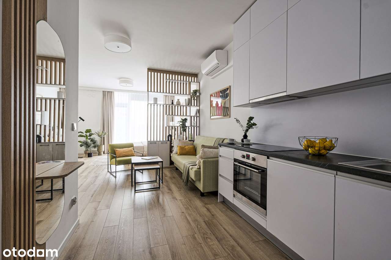 Studio z dużym łóżkiem na Browarach -50% na pierwszy czynsz - Pełny obrazek: 4/8