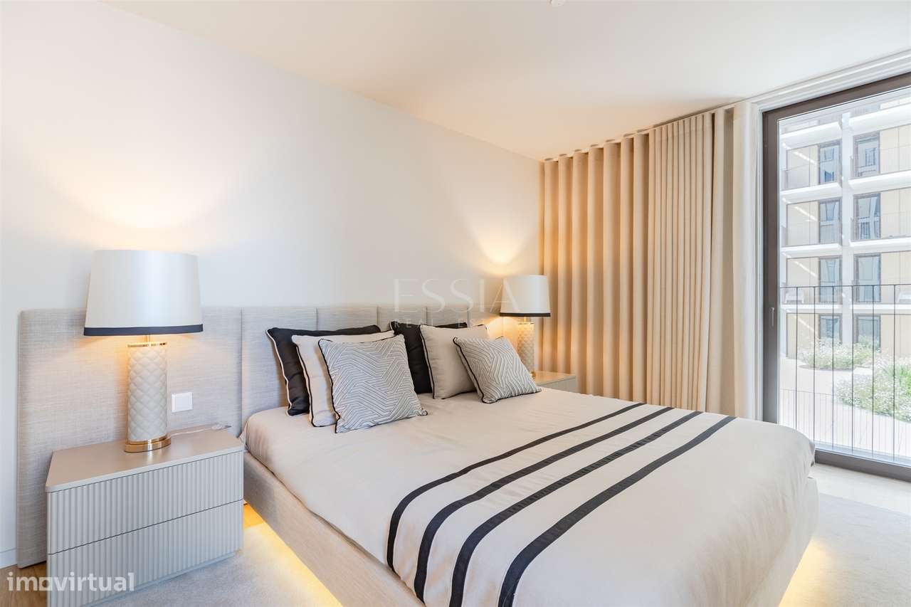 T3 Varanda 14m2 Vistas Rio e Mar Jardins Arrábida | T3 Gaia The Yard-15