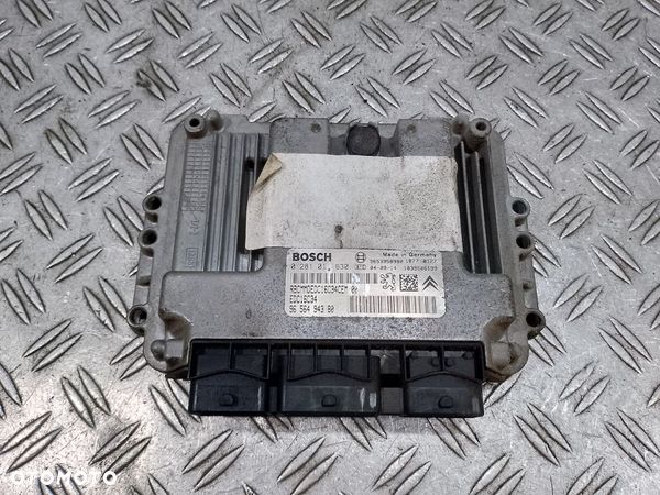 KOMPUTER, STEROWNIK CITROEN C4 9656494380 1.6 HDI - 1