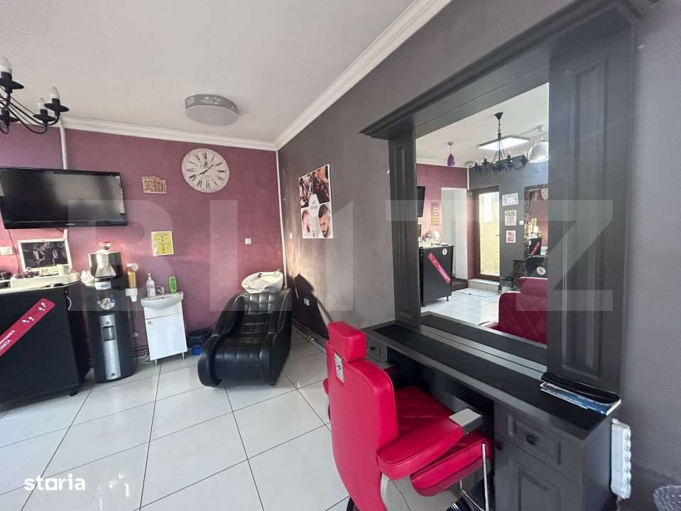 Spatiu comercial, 150 mp, salon de infrumusetare complet echipat - Imagine principală: 3/11