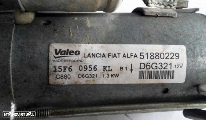 Motor De Arranque Fiat Fiorino Caixa/Combi (225_) - 3