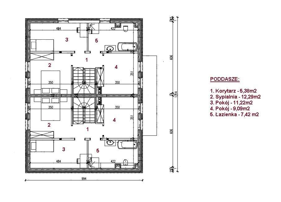 Nowy lokal mieszkalny w zabudowie bliźniaczej-15
