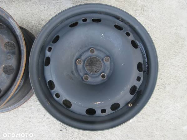 FELGI STALOWE 6J X15 5x100 57mm ET43 VW AUDI SKODA - 5