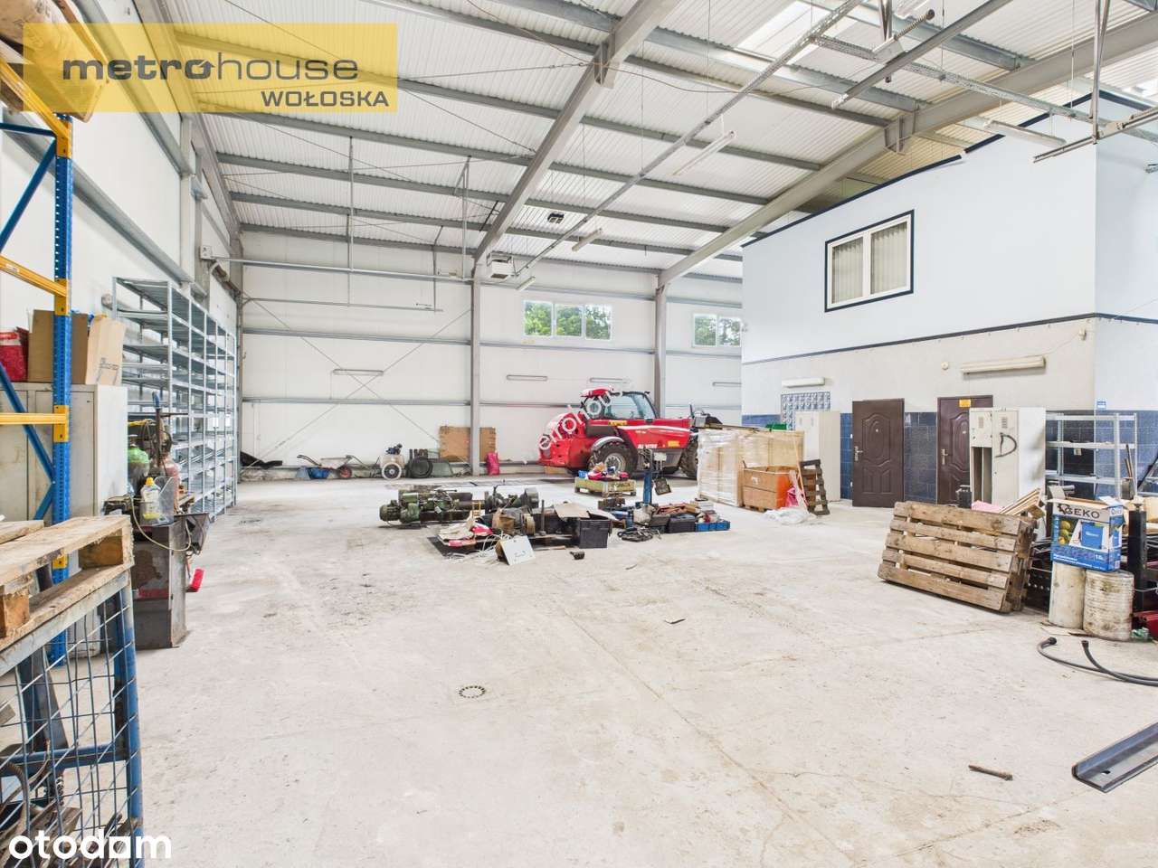 Hala magazynowa 330 m² + biuro i mieszkanie – Głowaczów-17