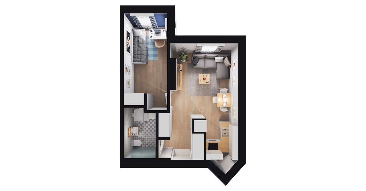 Rezydencja Grottgera 16 | Przedsprzedaż | M4/P - Pełny obrazek: 3/9