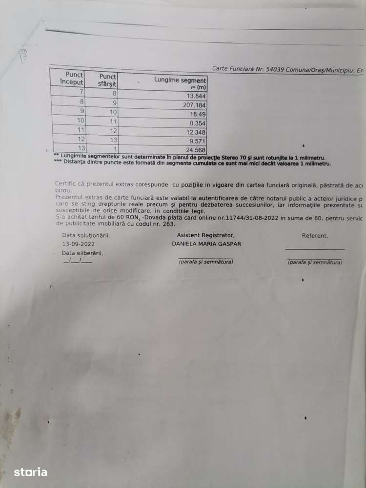 Teren intravilan la Ernei 24999 de euro - Imagine principală: 3/3
