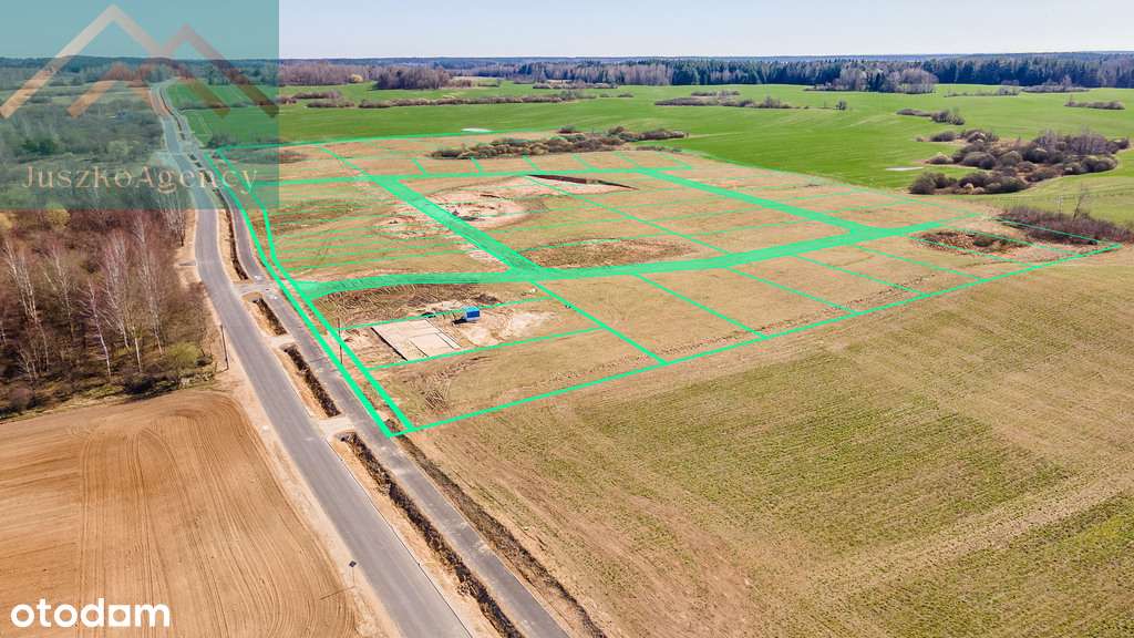 Działki budowlane z Mpzp. Woda, prąd w drodze.-1