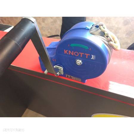 Troliu Knott 1150 kg cu cablu pentru remorci,platforme,trailer ,piese remorci - 3