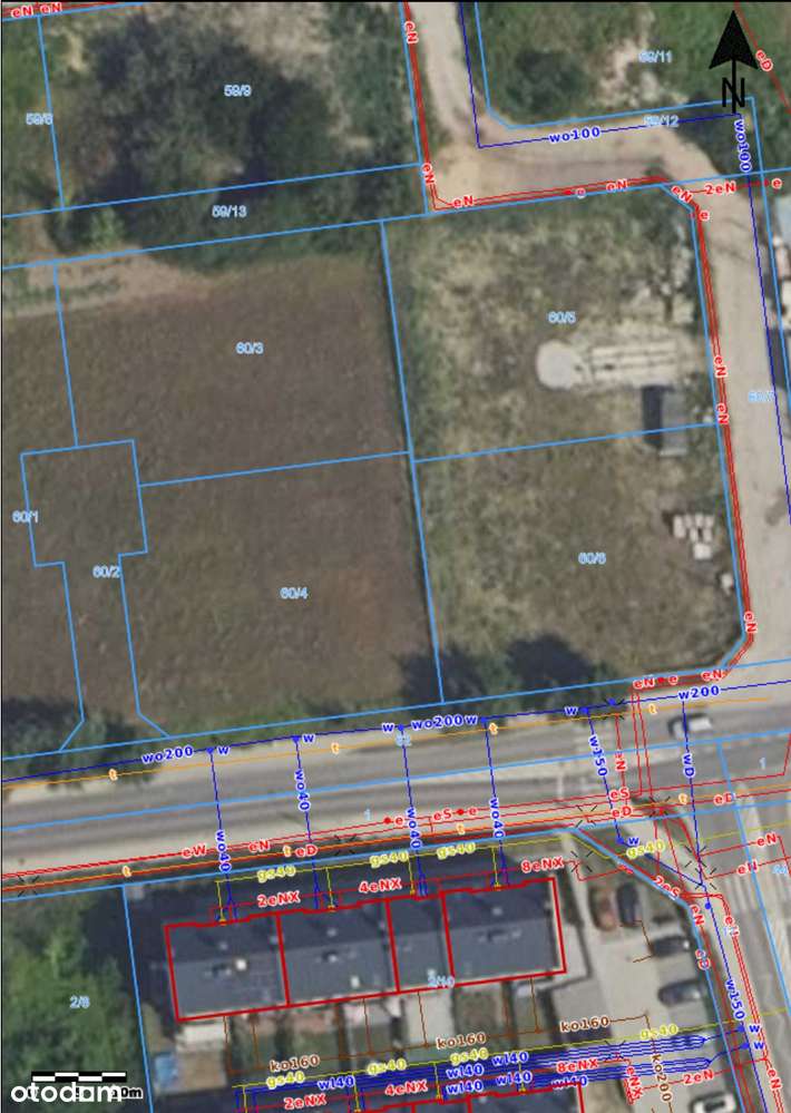 Działka pod dom lub usługę, Białołęka ul. Juranda Ze Spychowa 850m2 - Pełny obrazek: 4/6